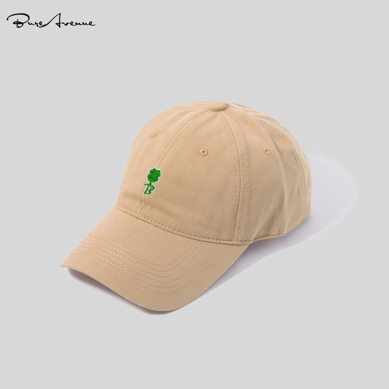 BURE AVENUE DUCK TONGUE HAT DARK GREEN ASHADE WOMENS SUMMER BASEBALL CAP MENS AND WOMENS CLOVER CASUAL HAT TIDE