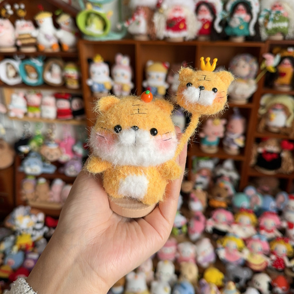 成品钩针毛线玩偶