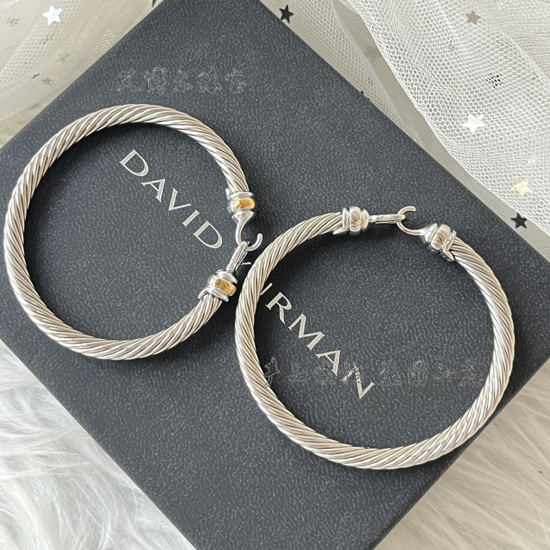 DAVID YURMAN EUROPEAN AND AMERICAN POPULAR TWISTED HOOK HEAD CLOSED BRACELET WISH EBAY
