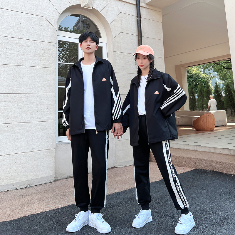 SPRING AND AUTUMN SUITS CLASS UNIFORMS BRITISH COLLEGE STYLE SPORTSWEAR MIDDLE AND HIGH SCHOOL STUDENT SCHOOL UNIFORMS THREE-PIECE CUSTOM LOGO
