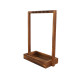 Solid wood brush holder New Chinese multi-functional study four treasure storage storage shelf display pen holder study desk decoration