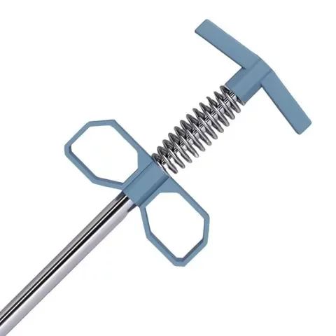 Blocking kitchen pipes and toilet dredger tool manual universal purifier to clear toilet sewer