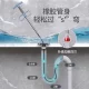 Blocking kitchen pipes and toilet dredger tool manual universal purifier to clear toilet sewer