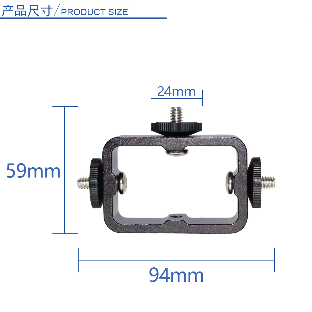 3 위치 카메라 클립 모바일 라이브 방송 유물 멀티 카메라 스탠드 사진 장비 멀티 카메라 앵커 라이브 방송 브래킷 액세서리