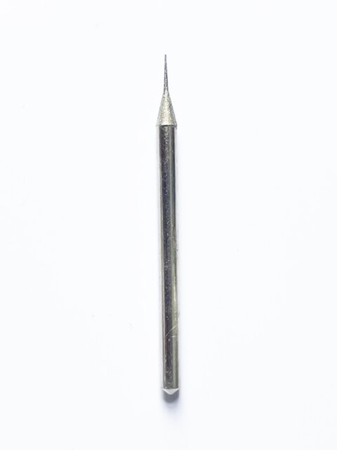 Imported fine sand emery grinding head D needle tip marking hollow carving grinding head jade carving tool grinding needle