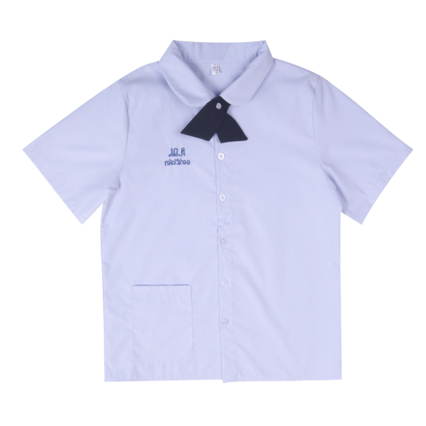 THAI SCHOOL UNIFORM NANO TABOO GIRL FIRST LOVE SUMMER COLLEGE STYLE SHORT-SLEEVED JK UNIFORM SHIRT FEMALE BOX PLEATED SKIRT SUIT