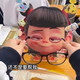 Nezha: Devil Child's New Peripheral Stand Multifunction Nezha Glasses Frame Cartoon Acrylic Desktop Ornament
