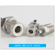 Xiongchuan 316 stainless steel card socket connector, card socket end pass, thread pass, terminal connector, complete specifications