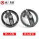 Aluminum alloy handwheel machine tool handwheel foldable handle round double spoke bakery wheel 100 125 160 200