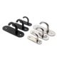 Stainless steel opening long oval buckle hook black top hook sand bag projection curtain roof ceiling fan hook