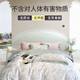 Summer ice silk four-piece set light luxury high-quality washing and cool quilt cover bed sheet three-piece set bedding 4