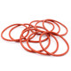 Silicone VMQ-O-ring sealing ring outer diameter 10-500mm wire diameter 3.5mm high elastic wear-resistant food grade