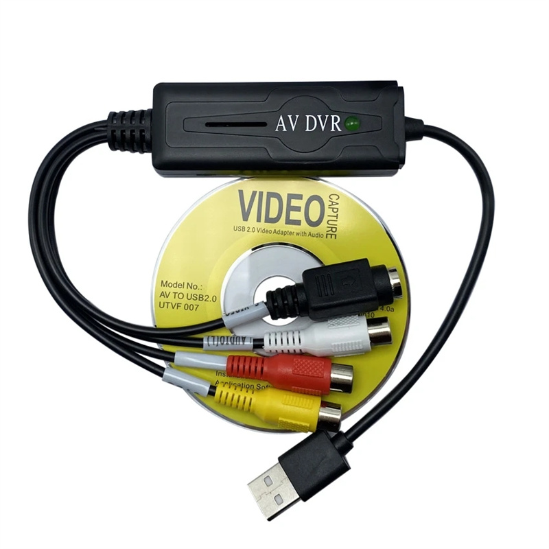 AV DVR CAPTURE CARD CONNECT CAMERA RECORDER USB COMPUTER RECORDING USB2.0 VIDEO CAPUTRE