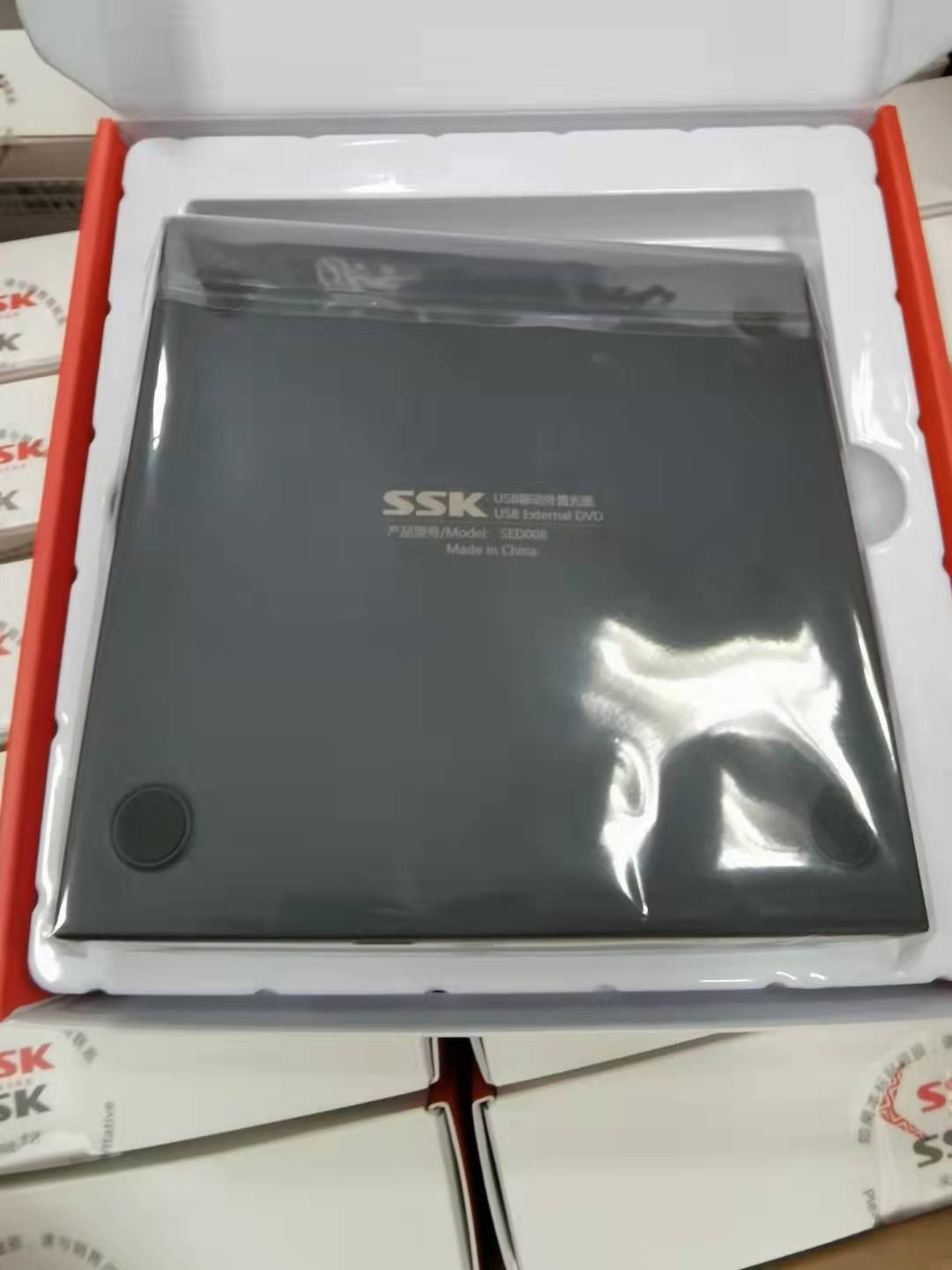 SSK BIAOWANG SED008 외부 버너 USB 포트 플러그 앤 플레이 노트북 데스크탑 범용