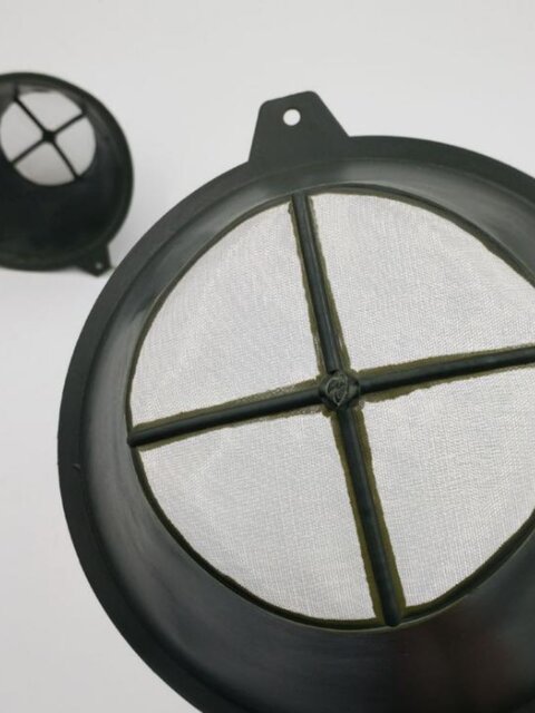 Paint filter funnel liquid coating filter impurities large size 30CM basin mesh small size 100 mesh plastic