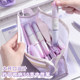 Triangle mesh pencil bag large capacity student stationery bag transparent high-value pencil bag exam special middle school entrance examination school supplies storage bag simple three-dimensional portable stationery box for junior high school students