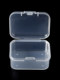 Storage box transparent plastic with lid box multi-functional debris portable mini box small parts screw storage