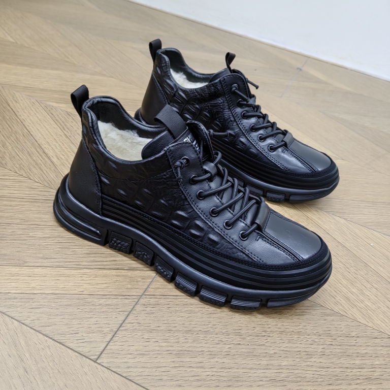 운동화 사이즈 털 일체형 울 안감 송아지 가죽 이리 랑콤 광저우 남자 신발 3507-1 불량품 정리