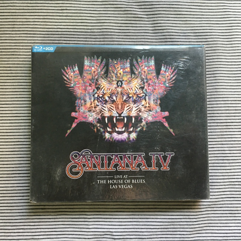 O нераспечатанная версия Santana IV Live at the House of Blues Rock 2CD+ Blu-ray Изображение 1