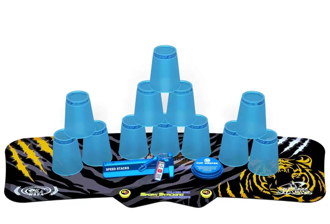 [EUROPEAN CHAMPIONSHIPS] COMPETITIVE CUP STACKING CUP TOURNAMENT COMMEMORATIVE LIMITED SPEED STACKING CUP RACE SPECIAL PUZZLE FOR ELEMENTARY SCHOOL STUDENTS