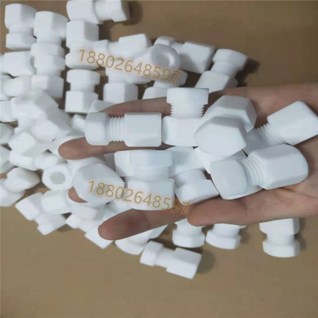 PTFE sealing sleeve plug Teflon pipe plug cap PTFE pipe plug glass pipe sealing cover