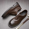 FOREIGN TRADE ORIGINAL SINGLE MENS LEATHER SHOES LEATHER CASUAL SHOES SOFT SOLE SPRING AND SUMMER BREATHABLE LOW-TOP BRITISH RETRO ZIPPER MENS LEATHER SHOES