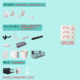 Accessories hook hole board bookshelves for bookshelf storage desk round hole hanging board without hole drilling hook