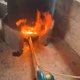 Fierce fire waste engine oil vaporization heating stove burner farm industrial heating stove stove fuel stove water heating stove