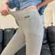 High-waist leggings for women with spring and autumn thin styles, versatile tight elastic small feet, sports yoga, small person with eight-point winter