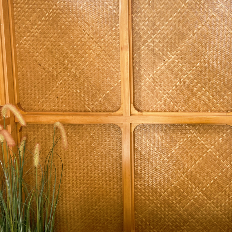HIGH-END DECORATION BAMBOO MAT CUSTOM HANDMADE BAMBOO CEILING WALL BACKGROUND DECORATION FURNITURE CABINET DOOR FINISH CARBONIZATION VINTAGE