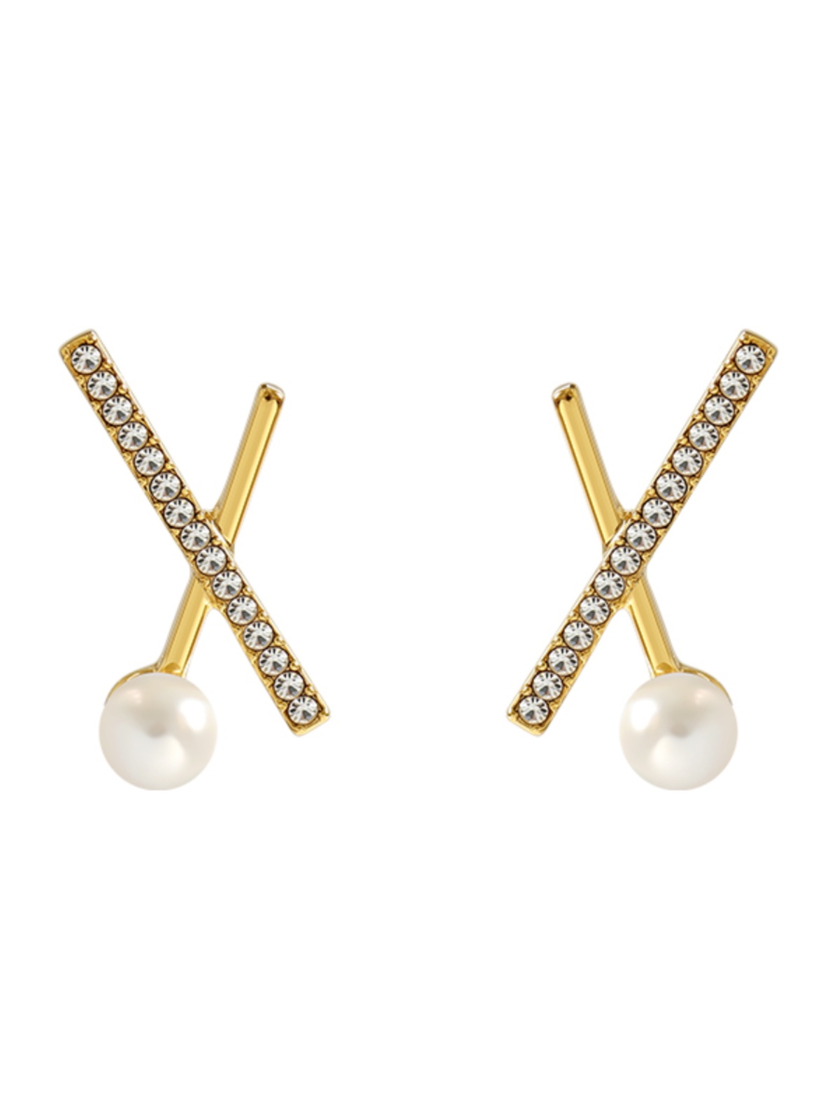 PEARL EARRINGS FEMALE KOREAN TEMPERAMENT INTERNET CELEBRITY SIMPLE  STUD EARRINGS 2024 NEW HOT AND COLD STYLE SMALL FACE SHOW