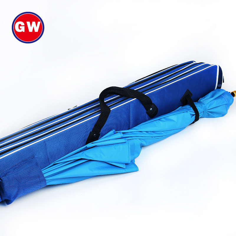 GUANGWEI 낚싯대 가방 하드 쉘 1.25M 더블 레이어 3 레이어 브래킷 방수 낚시 장비 가방 낚시 용품 무료 설치