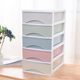 Office desktop storage cabinet simple drawer cosmetic storage box plastic underwear storage box file miscellaneous