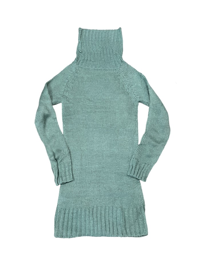 대외 무역 하이넥 QQ 쇼 핫걸 스웨터 스커트