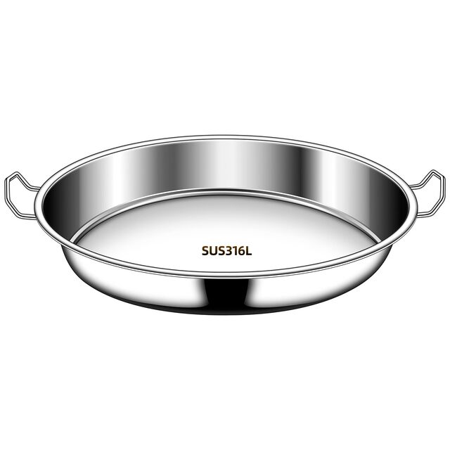 German Liangpi Luoluo Steaming Pan 316 stainless steel food grade home commercial special rice noodles flat bottom production tool