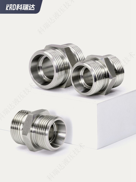 Stainless steel direct light/heavy duty 24 inner cone external thread to British pipe outer cone thread 1CT-SP/1DT-SP