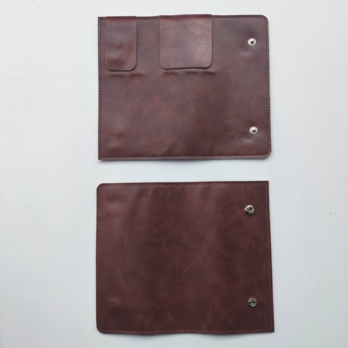 5-позиционная сумка для пинцета для ресниц, чехол для хранения, кожаный чехол, зажим для пинцета с золотыми перьями дельфина, кожаная сумка для инструментов с принтом логотипа, рекламная торговая марка