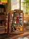 Rolife If you come to Downton Bookstore Bookstore Handmade Diy House Miniature Model Toy Building Blocks Birthday Gift Women
