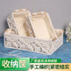 Cotton rope storage basket European desktop storage box hand-woven storage basket cotton thread hand-woven debris storage