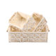 Cotton rope storage basket European desktop storage box hand-woven storage basket cotton thread hand-woven debris storage
