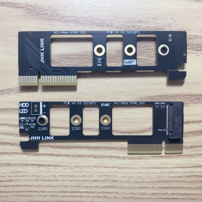 NVME M.2 SSD TO PCIE X4 RISER M2 1U ADAPTER BOARD JHH