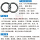 Seal original single lip VGW Taiwan springless skeleton oil seal SOG 45 46*52 55 58 71*4 5