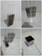 Liquid nitrogen tank basket frozen storage box rack hanging rack stainless steel 25 grid 4567 layer square drawer cell 2ml 5ml tube