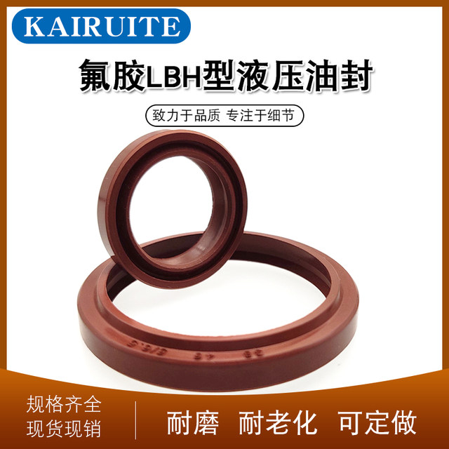 Fluorine glue LBH25/26/28/30/31.5*33/34/36/38/39.5*6/6.5 Hydraulic dust ring