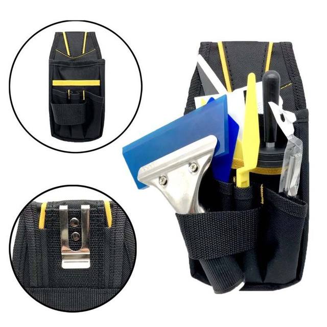 Car film tool waist bag Multi-functional hardware tool bag Hardware bag Special waist bag for car film scraper