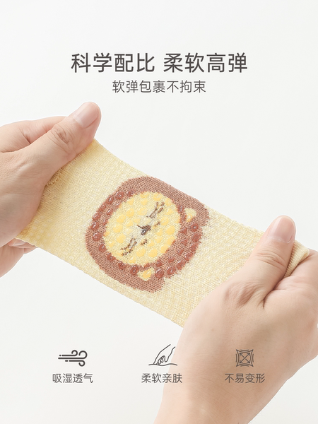 木生棉宝宝学步防摔神器四季婴幼儿护腿护具膝盖爬行防滑护膝护垫 — 3