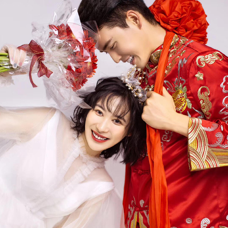 XIUHE COSTUME MENS 2023 NEW CHINESE GROOM COSTUME PLUS SIZE TANG COSTUME ANCIENT COSTUME WEDDING DRESS MENS DRAGON AND PHOENIX JACKET MENS SUMMER