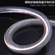 PVC hose steel wire hose transparent thickened oil resistant pipe 25mm freezing and high temperature resistant plastic water hose vacuum pipe