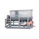Stainless steel dry powder mixer horizontal screw belt multi-function mixer organic fertilizer feed mixer