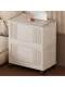 Installation-free folding storage box plush toys removable storage cabinet with wheels flip storage cabinet sorting box home dormitory
